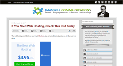 Desktop Screenshot of gambrill.com
